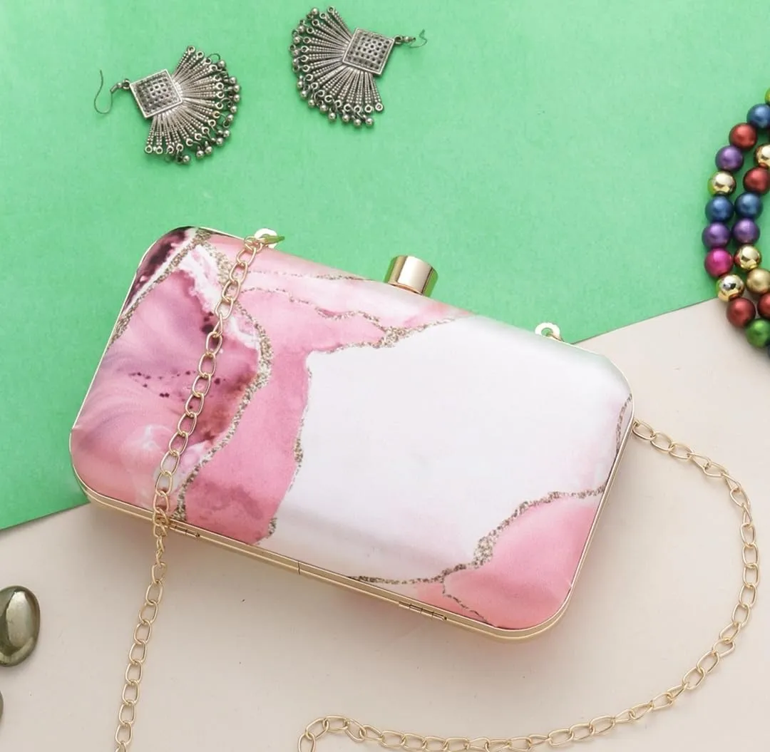 Marble Abstract Lightweight Clutch Bags Formal Party Wedding Purses Cocktail Prom Casual Tote Handbags (Design Patterns 8)
