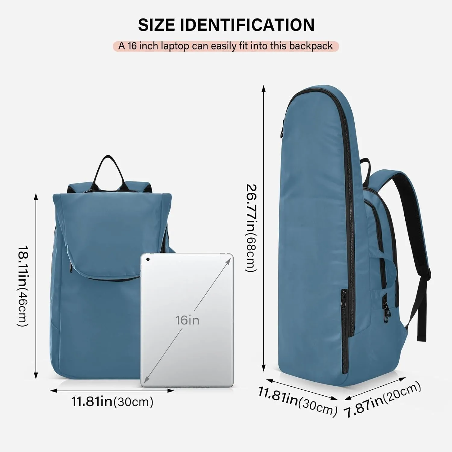 MCHIVER Tennis Bags for Men Women Tennis Backpack Hold 2 Rackets Pickleball Padel Bags 11.81 * 7.87 * 17.11in