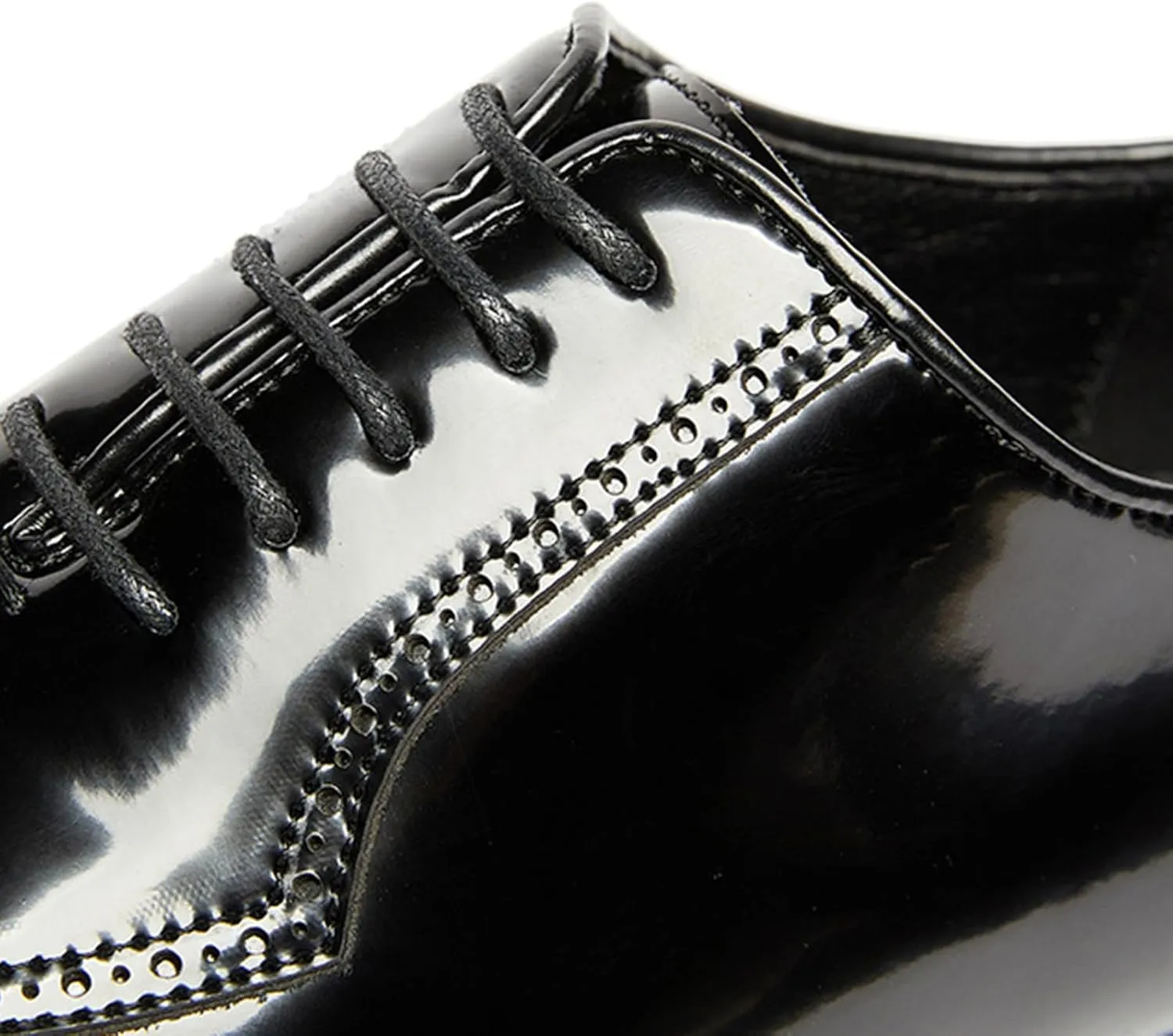 Men Oxfords Men's Fashion Classic Pointed Toe Lace Up Low Top Leather Dress Shoes Brogue Tuxedo Shoes Genuine Leather Elegant Formal Business