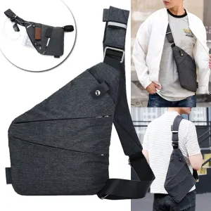 Men Theft Waterproof Style Fashion Christmas sale Bag Bag  Low-priced Man Business Chest Bags Crossbody Male Retro Anti Nylon Messenger Bags Shoulder
