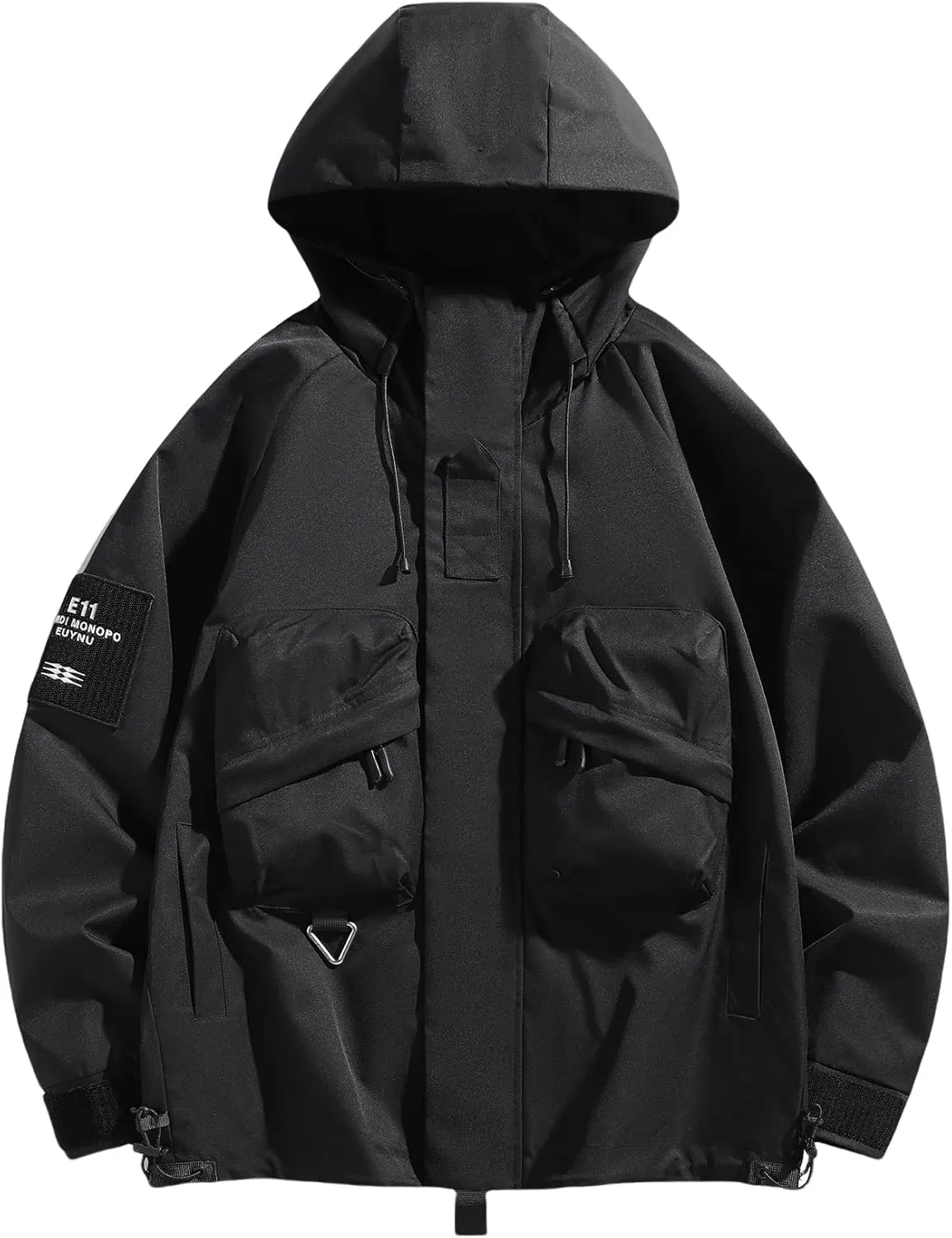 Men's And Women's Outdoor Sports Waterproof Hooded Raincoat Windproof Jacket