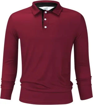 Mens Big and Tall Polo Shirts Lapel T Shirt Tops Men's Business Tops Polo White Tees White Tee Mens Plain Tshirts