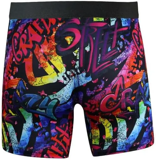 Mens Boxer Briefs Fast Dry Performance Underwear Cooling Breathable Sport Boxer Briefs 3 Pack