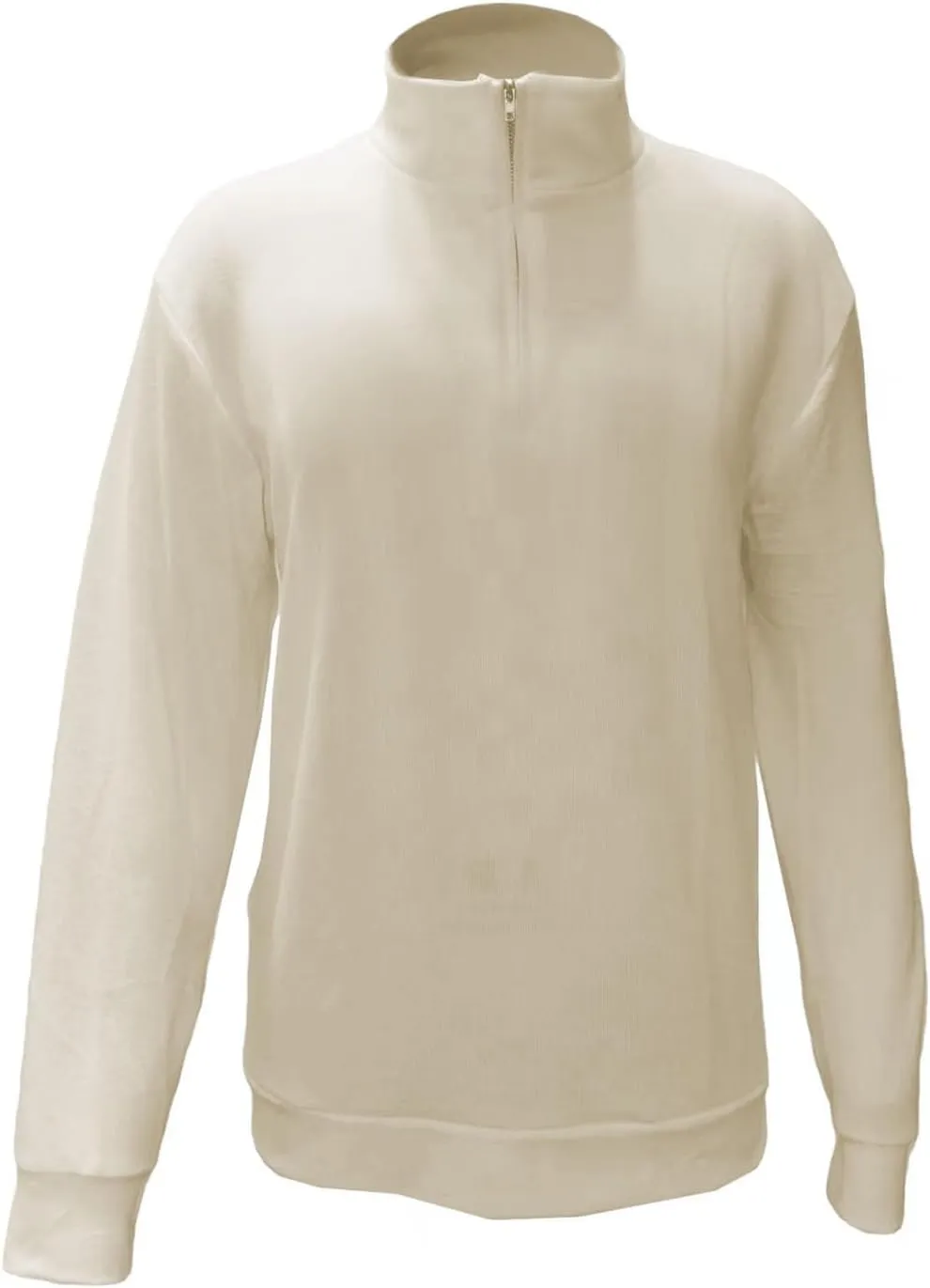 Men's Casual Sports Shirts 1/4 Zip Long Sleeve Fleece Lined Running Pullover Tops Stand Collar Workout Sweatshirt