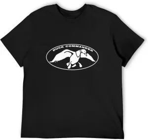 Men's Cotton Shirt Duck Dynasty Duck Commander Tv Show Hand wash Recommended Black