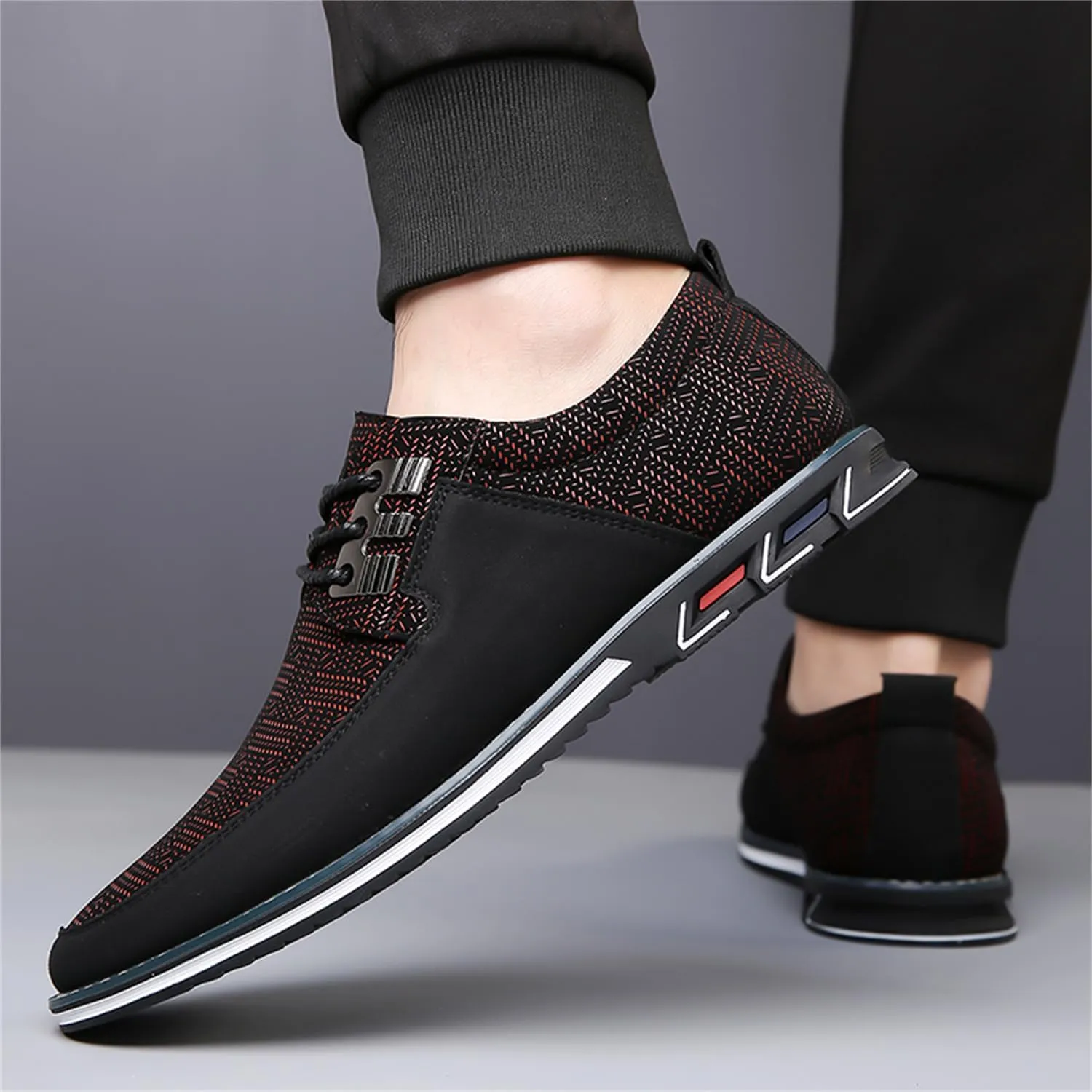 Men's Dress Shoes Comfort Soft Casual Oxford Superior Leather Sneakers Business Derby Shoe Loafers for Working Driving
