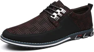 Men's Dress Shoes Comfort Soft Casual Oxford Superior Leather Sneakers Business Derby Shoe Loafers for Working Driving