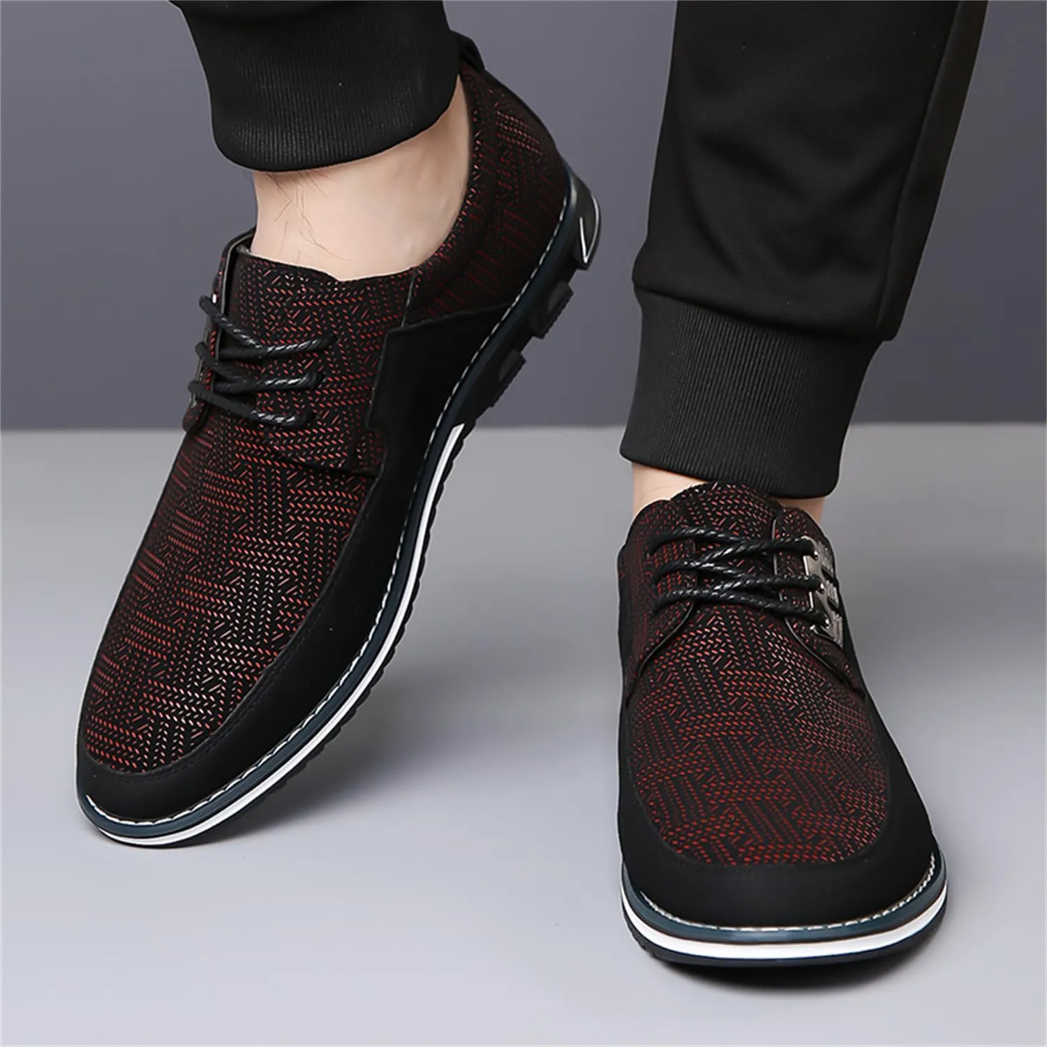 Men's Dress Shoes Comfort Soft Casual Oxford Superior Leather Sneakers Business Derby Shoe Loafers for Working Driving