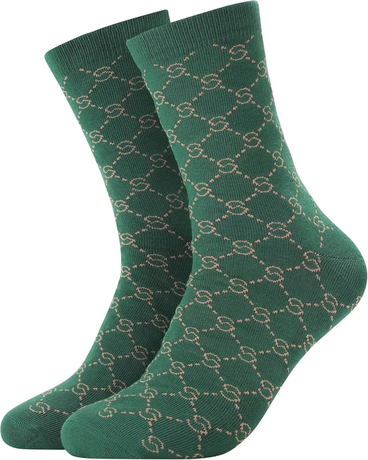 Men's Dress Socks Combed Cotton Anti Odor Quick Dry Moisture Wikcing Size 8-13 Crew Socks