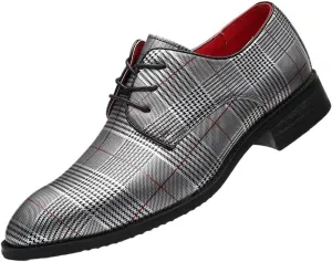 Mens Lace-up Oxfords Shoes Party Business Comfortable Tuxedo Shoes Formal Classic Business Shoes