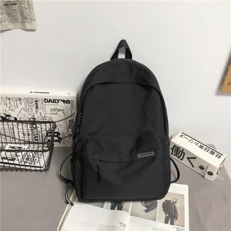 Men's Large Capacity Female Junior High College Backpacks