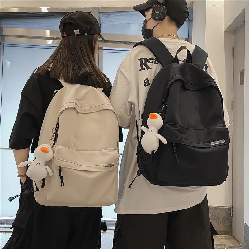 Men's Large Capacity Female Junior High College Backpacks
