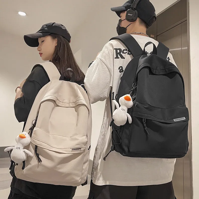 Men's Large Capacity Female Junior High College Backpacks