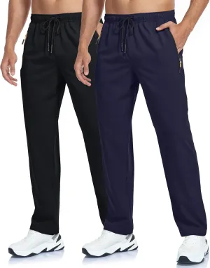 Men's Lightweight Hiking Pants Breathable Quick Dry Fit Waterproof Camping Fishing Running Athletic Active Jogger Pant