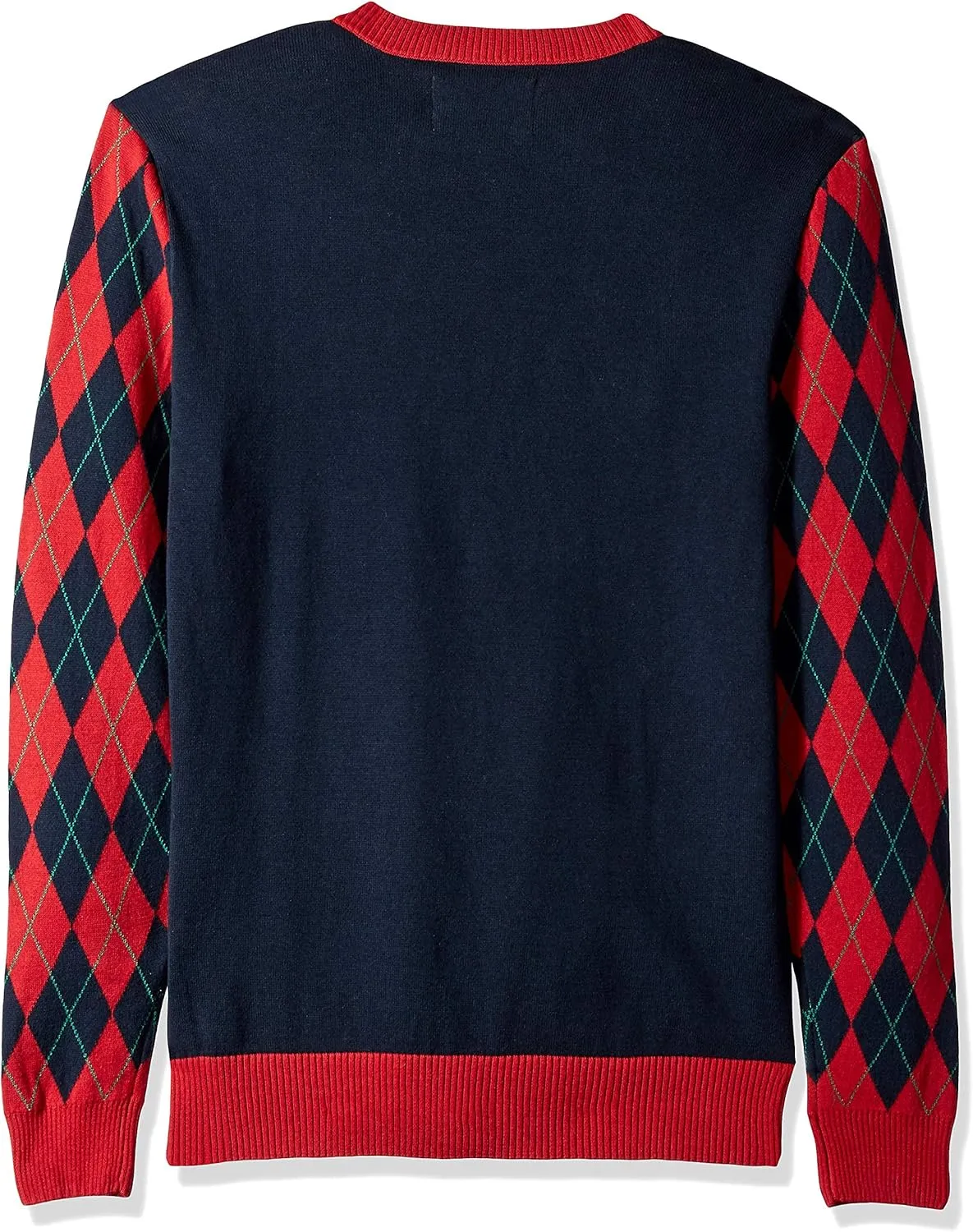 Mens Sports Golf Sports Ugly Christmas Sweater for Holiday Fun Design, Snug Fit Breathable Crewneck