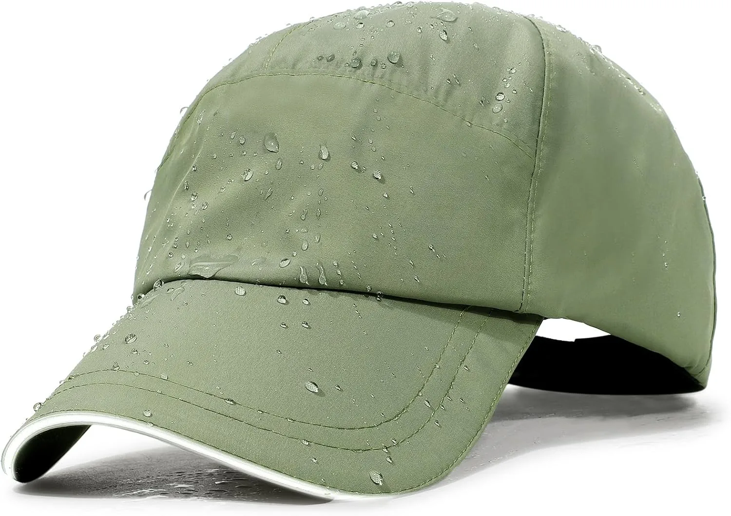 Mens Waterproof Baseball Cap Womens Rain Hat Foldable Outdoor Running Sun Fishing hat