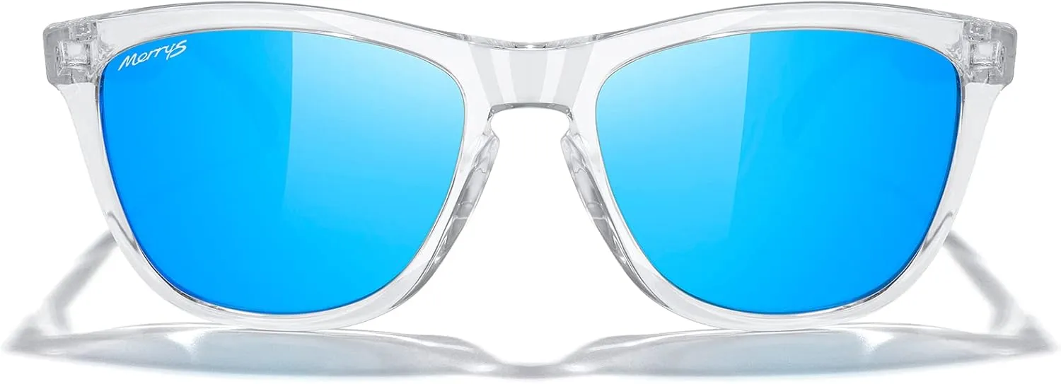 MERRY'S Classic Square Polarized Sunglasses For Men Women Fashion Trend Sports Sunglasses S9013