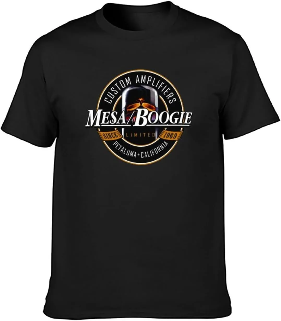 Mesa Boogie T-Shirt Graphic Tee Printed Top Mens Shirt Black