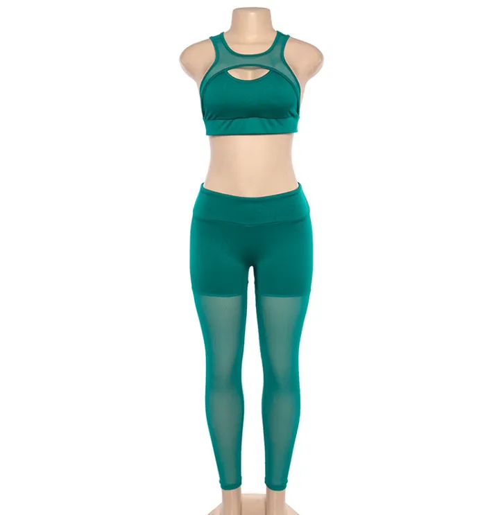 Mesh Breathable Sports Suit