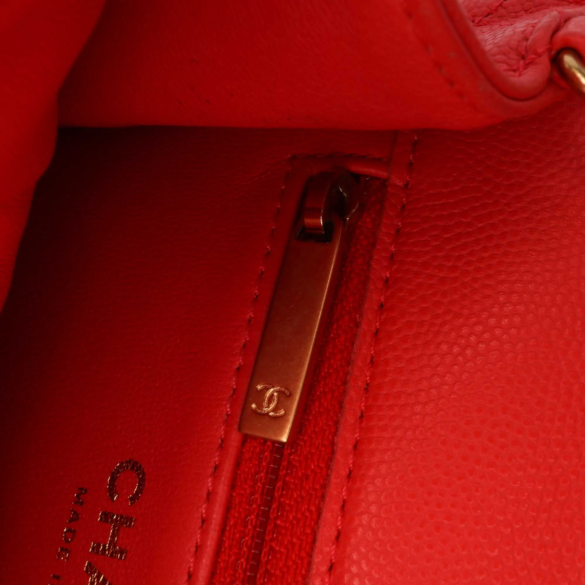 Mini Quilted Caviar Sweet Classic Flap