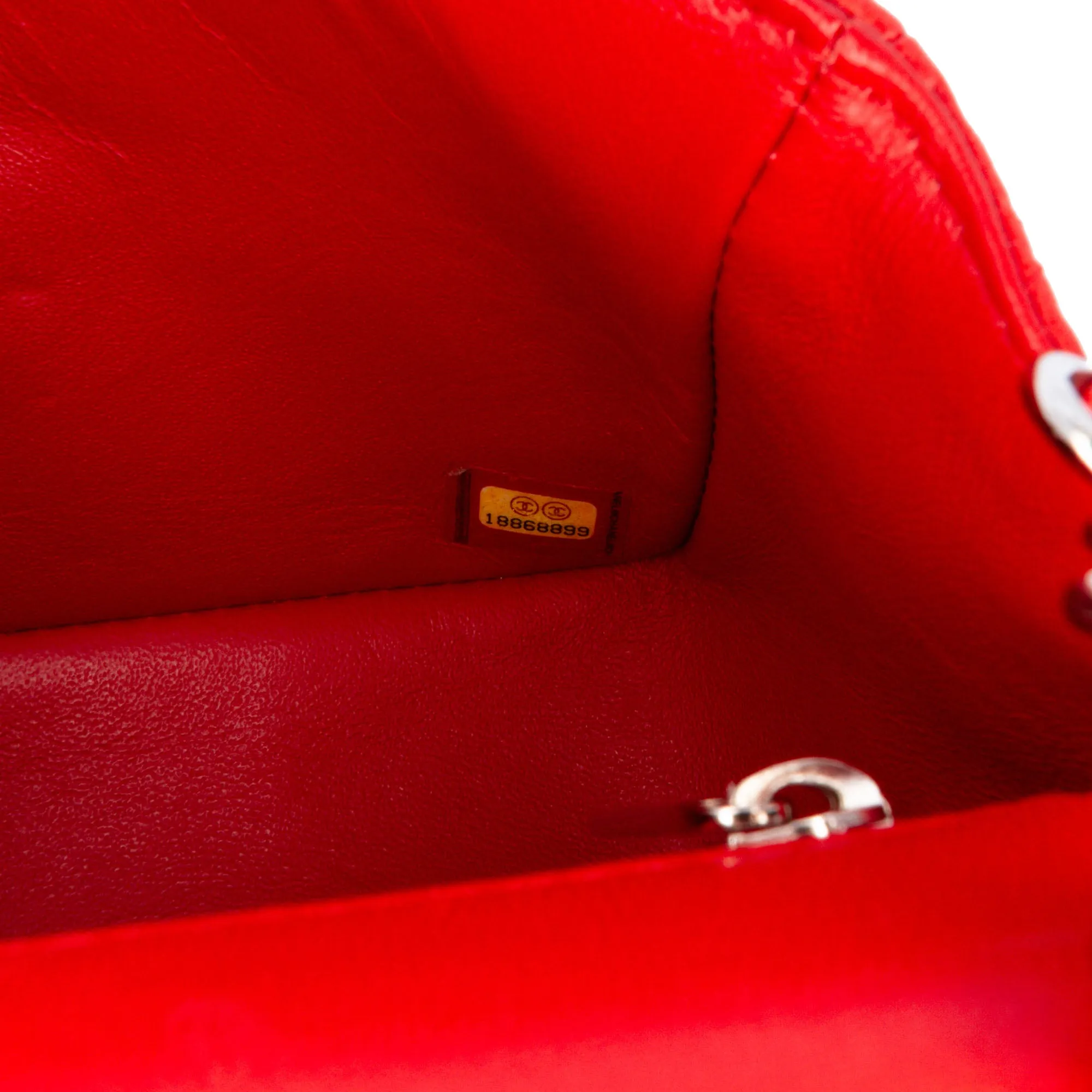Mini Rectangular Classic Lambskin Single Flap
