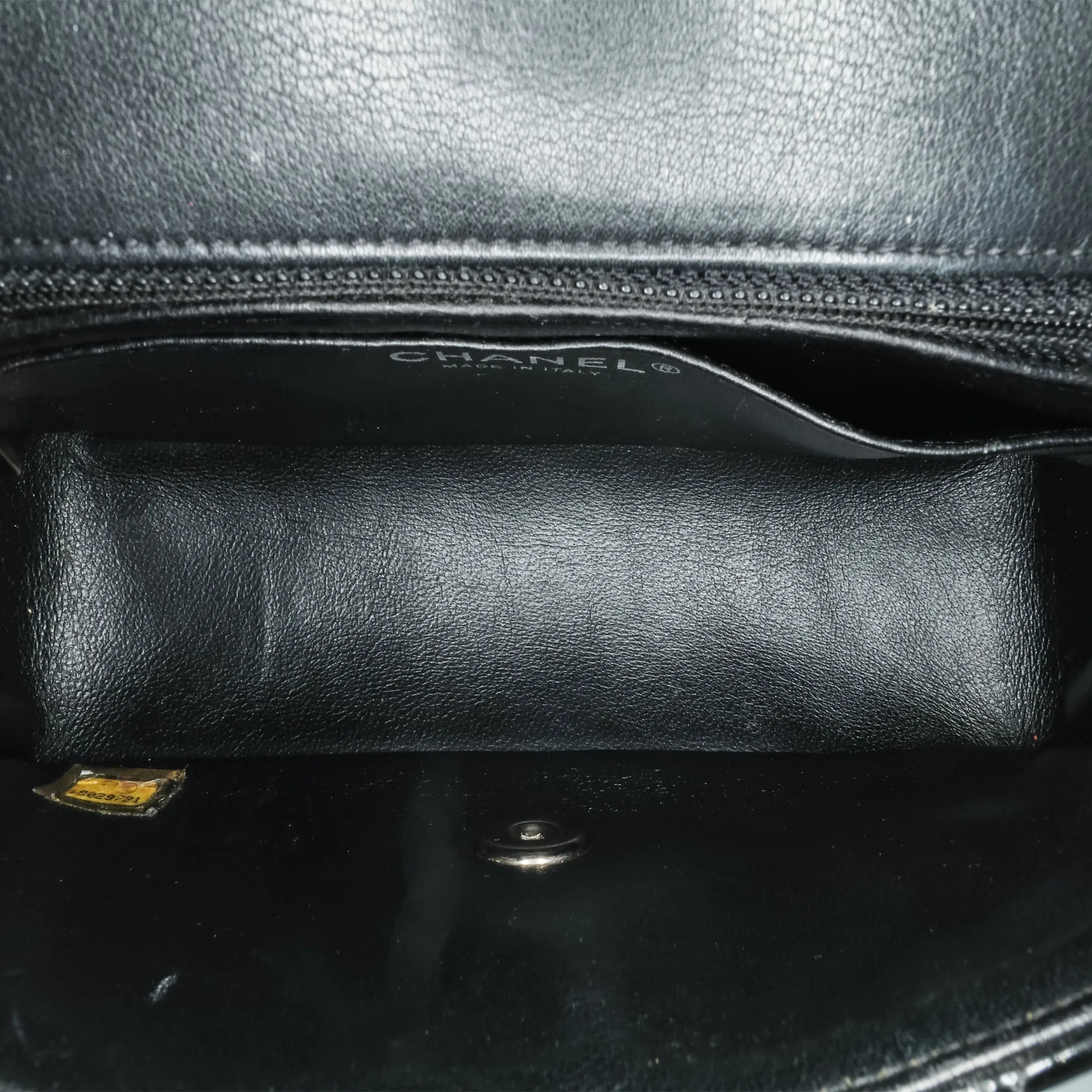 Mini Rectangular Classic Patent Single Flap