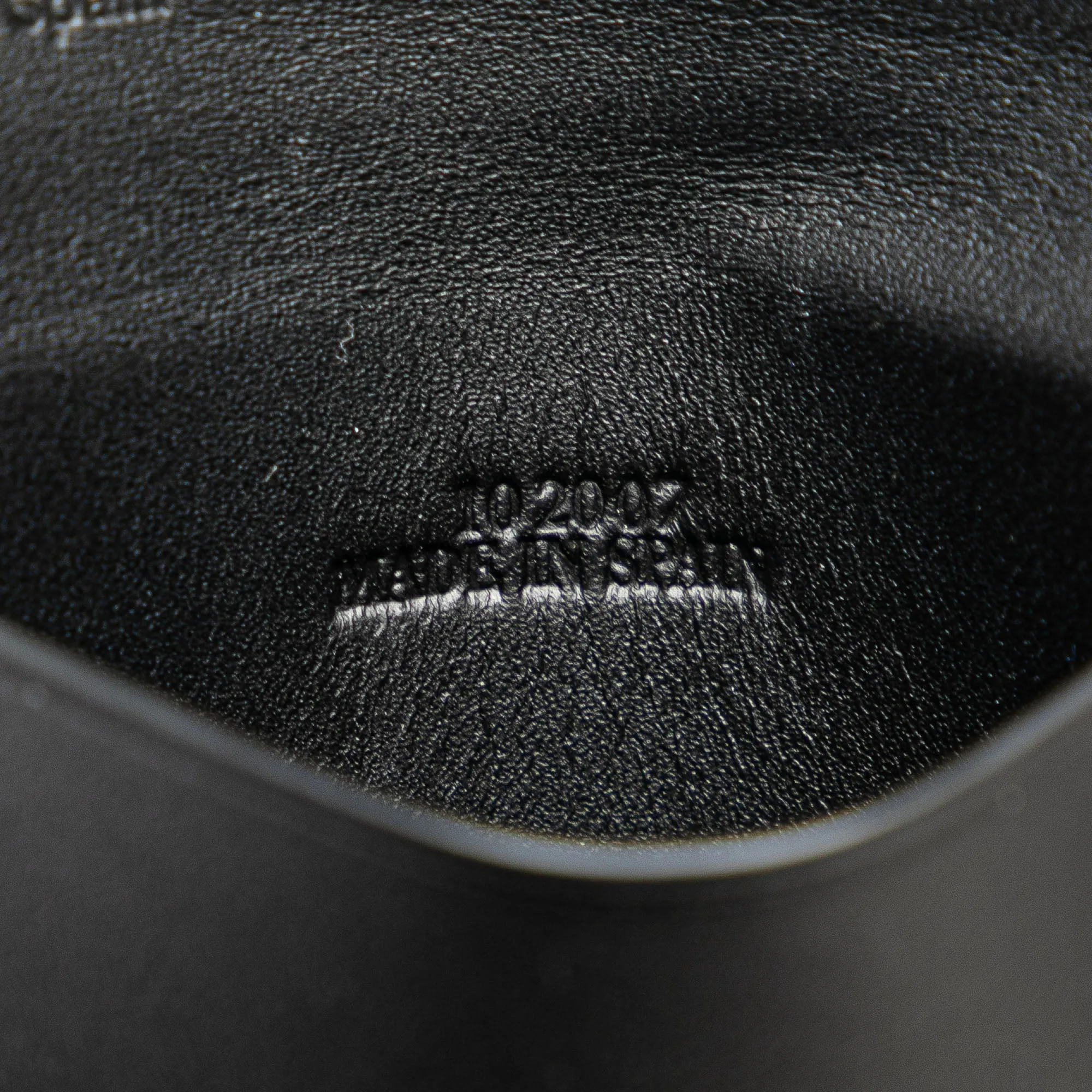 Mini Soft Calfskin Heel Pouch