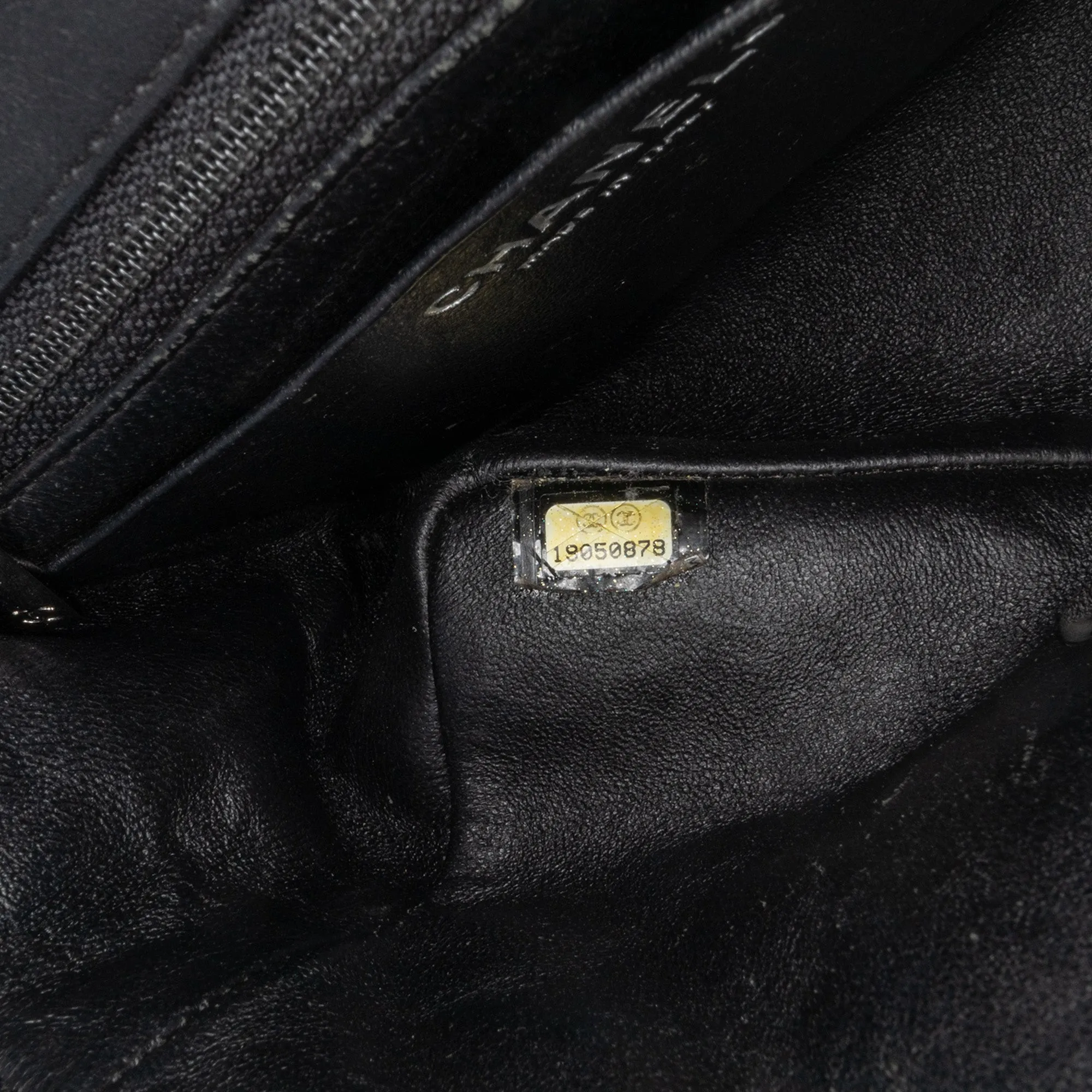 Mini Square Classic Patent Single Flap