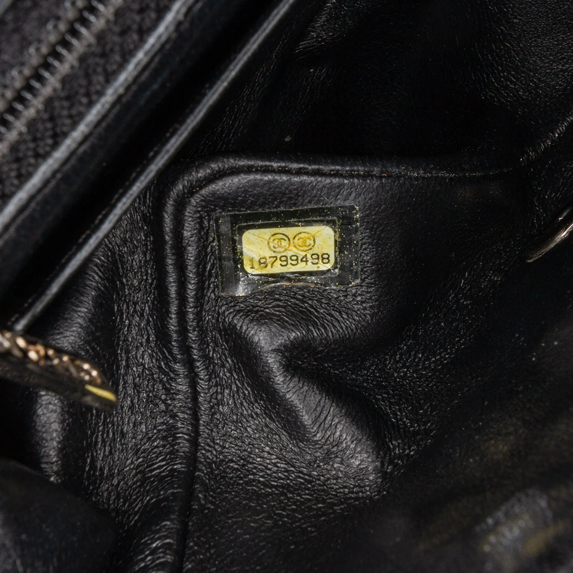 Mini Square Classic Patent Single Flap