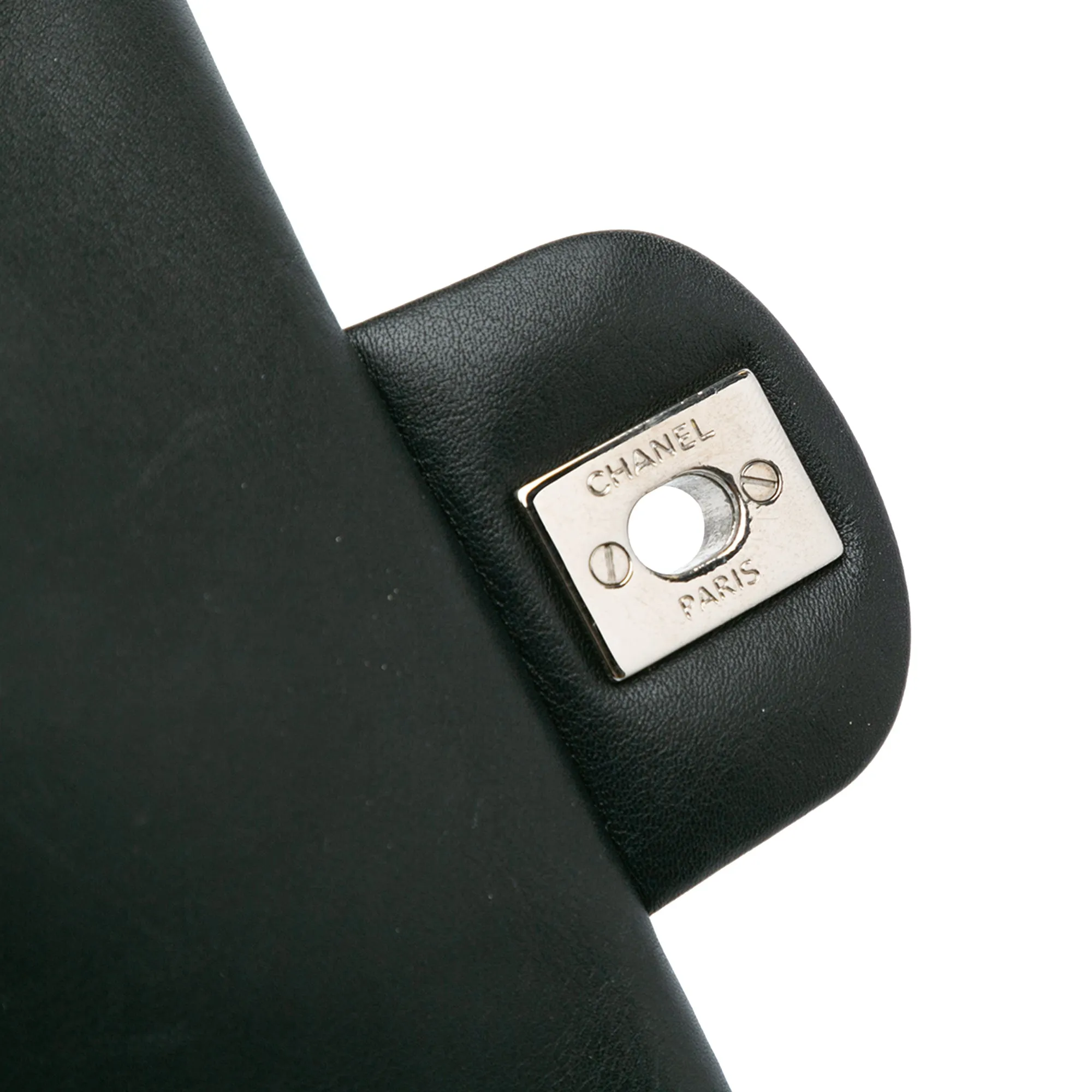 Mini Square Classic Patent Single Flap