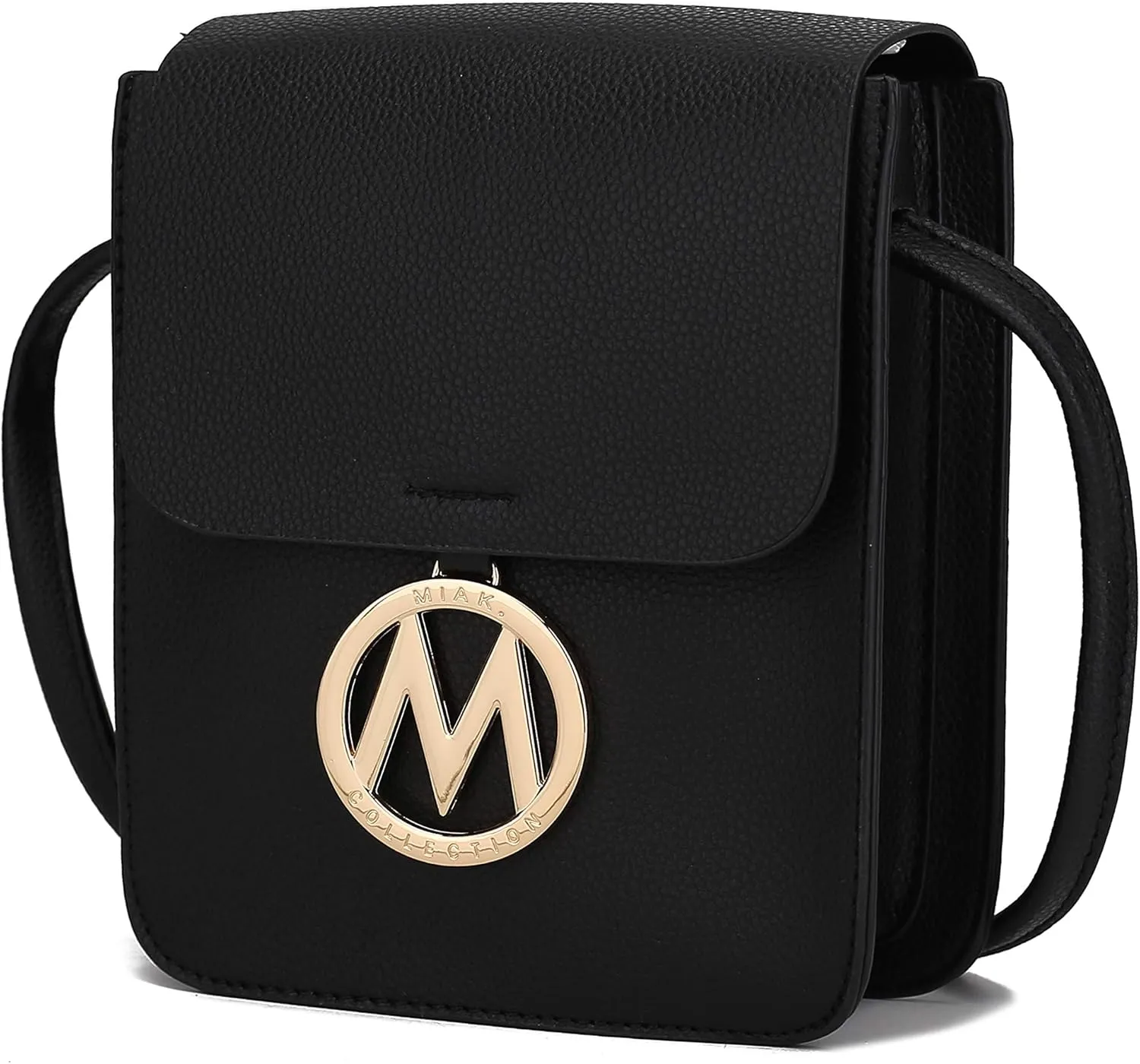 MKF Collection Small Crossbody Bag for Women, Vegan Leather Cell Phone Bag Shoulder Bag By Mia K