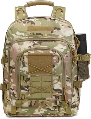 molle Tactical Backpack 45L Large Capacity Expandable Waterproof and wear-Resistant Outdoor Sports Backpack
