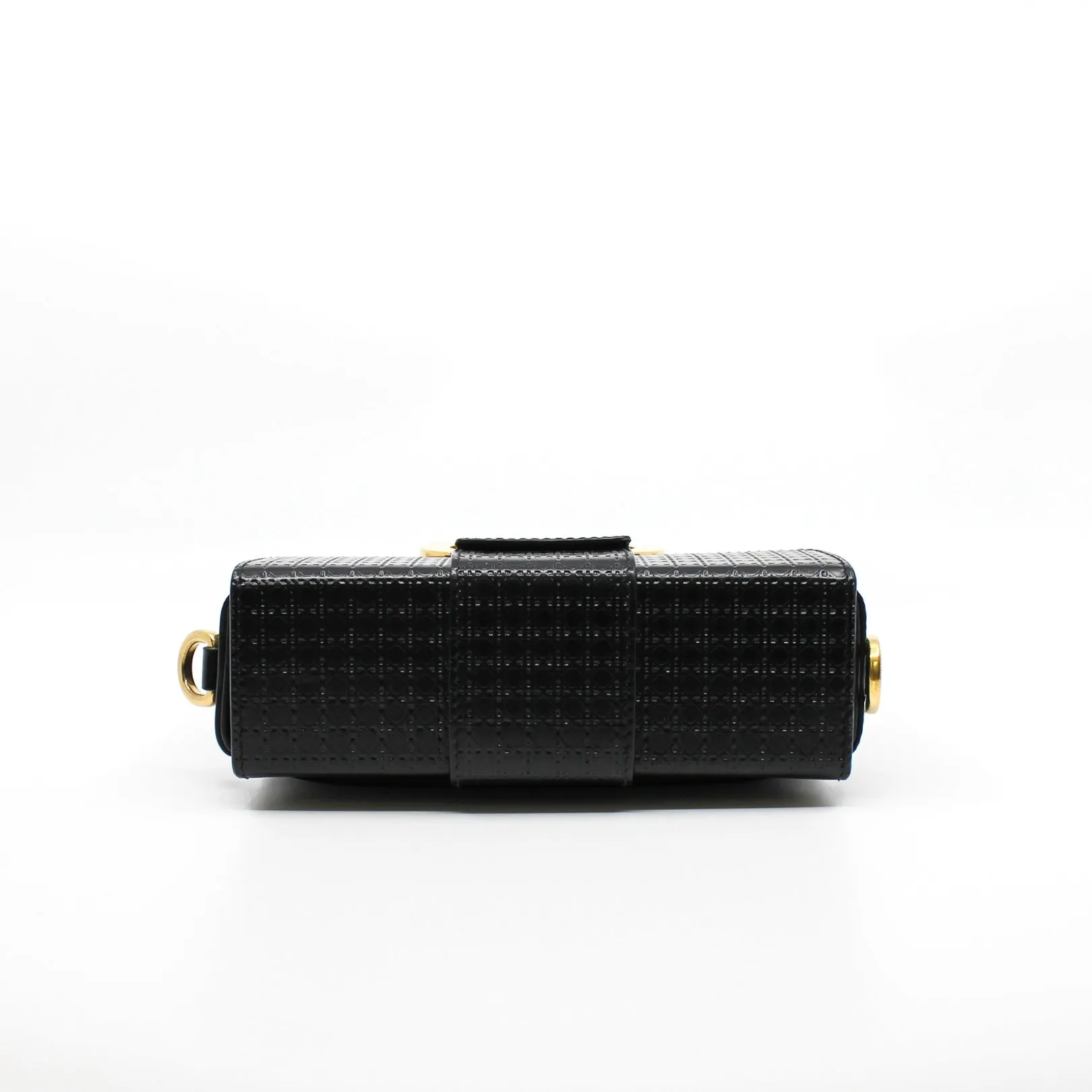 motntaigne 30 mini black gride printed ghw