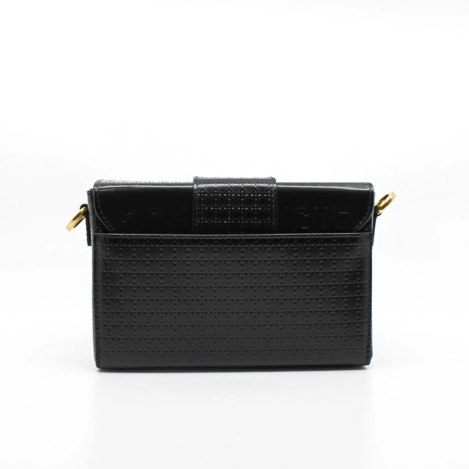 motntaigne 30 mini black gride printed ghw