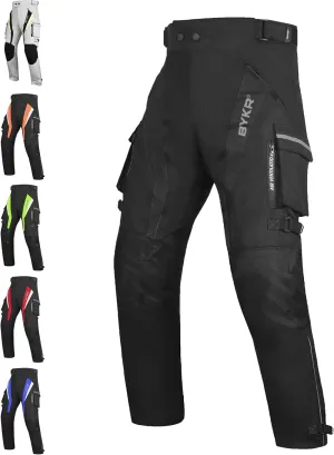 Motorcycle Pants for Men and Women Armored Cordura Overpants Enduro ATV Dual Sports Motocross Cargo Work Touring