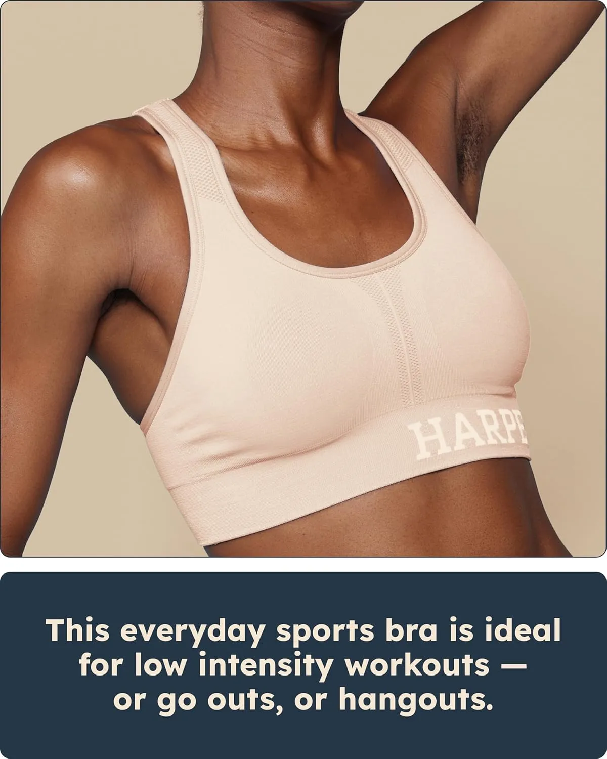 Move Racerback Sports Bra - Low Impact Sports Bra for Women
