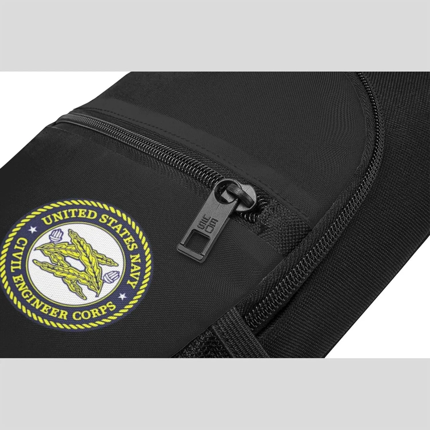Navy Civil Engineer Corps Unisex Chest Bag Lightweight Crossbody Shoulder Bag Travel Pocket