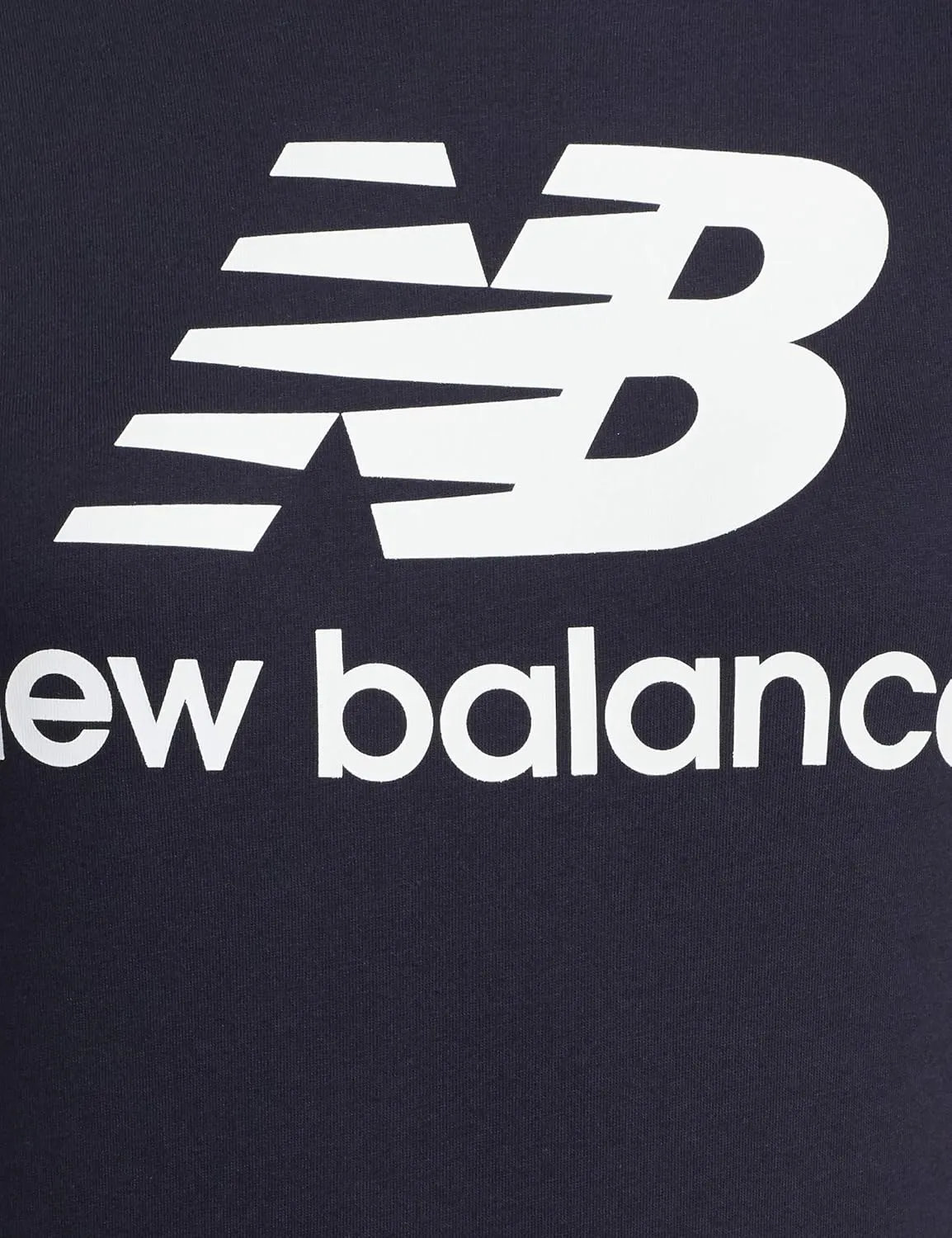 New Balance Women's Nb Essentials Stacked Logo Short Sleeve 19