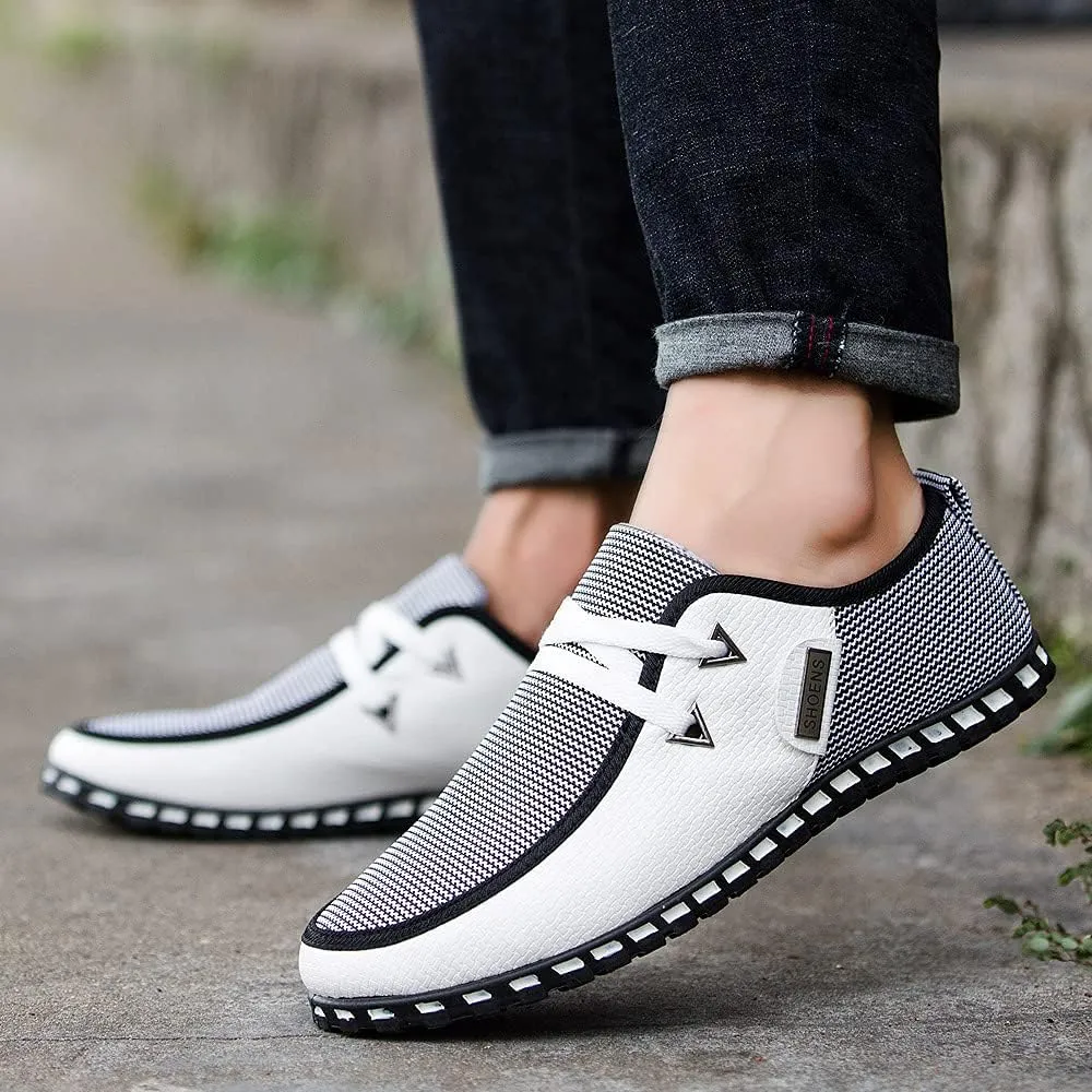New Large Size Simple Men's Lazy Shoes Casual Bean Shoes