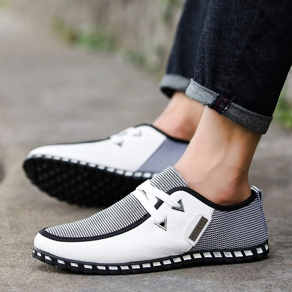 New Large Size Simple Men's Lazy Shoes Casual Bean Shoes