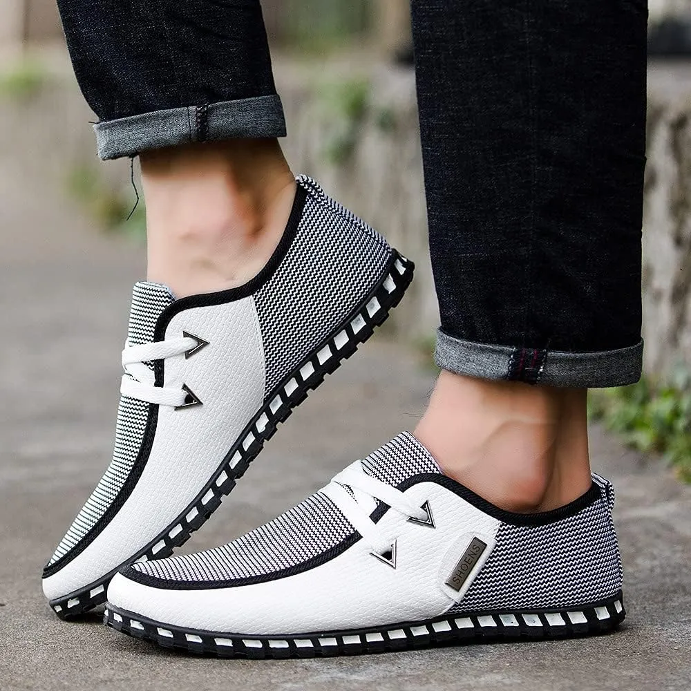 New Large Size Simple Men's Lazy Shoes Casual Bean Shoes