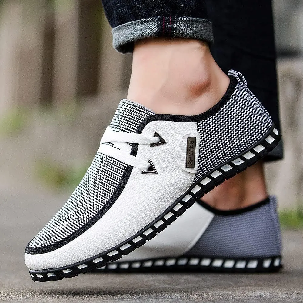 New Large Size Simple Men's Lazy Shoes Casual Bean Shoes