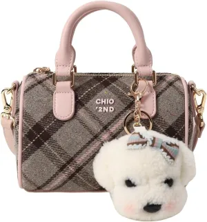Niche Pillow purses Women's Plaid Handbags Versatile Fashion Single Shoulder Messenger Bags