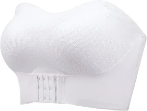No Slip Compression Sports Bras for Women Sexy Wireless Breathable Sporty Push Up Running High Support Gym Supportive