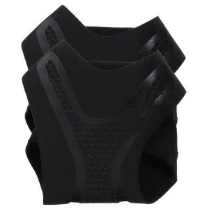 NOLITOY 2Pcs Breathable Ankle Protectors for Sports Ankle Guard for Sprain Protection Support for Running and Athletic Activities Black Color