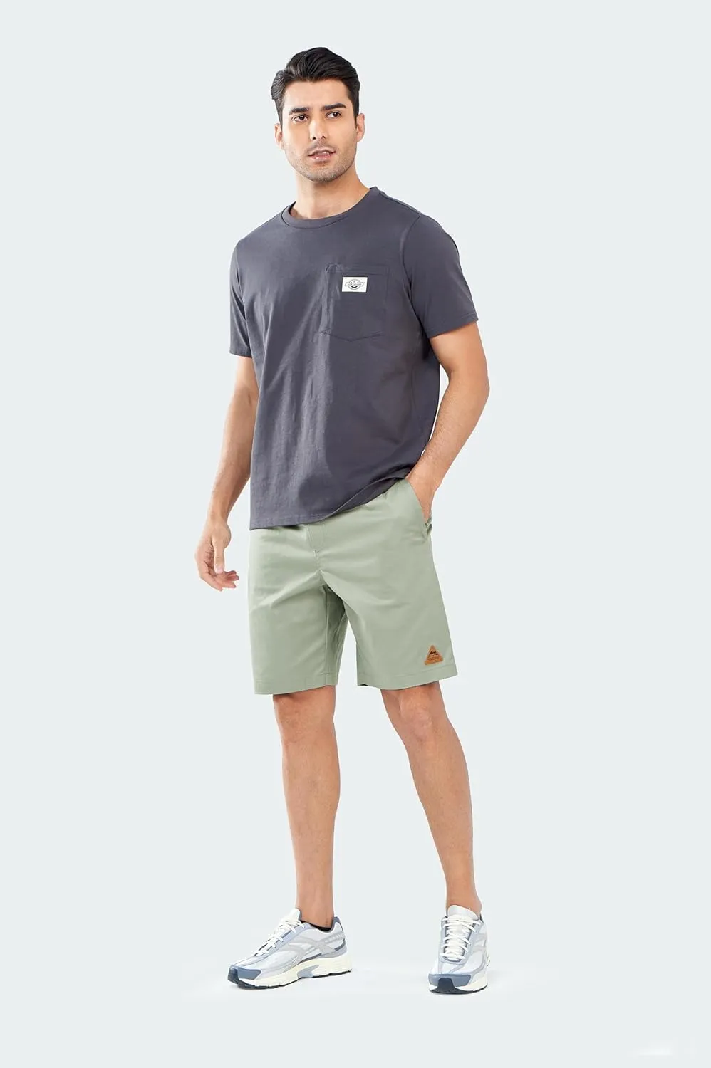 NORTHYARD Men's Casual Shorts-Cotton 9" Golf Work Summer Beach Hiking Shorts with Pockets