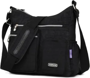 NOTAG Crossbody Bag for Women - Waterproof Multi-Pocket Handbag, Shoulder Bag, Lightweight Large Messenger