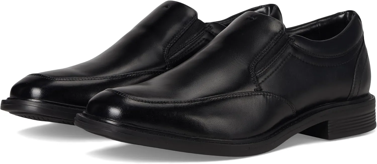 Nunn Bush Men's Stark Moccasin Toe Slip-on Leather Dress Casual Business Formal Loafer