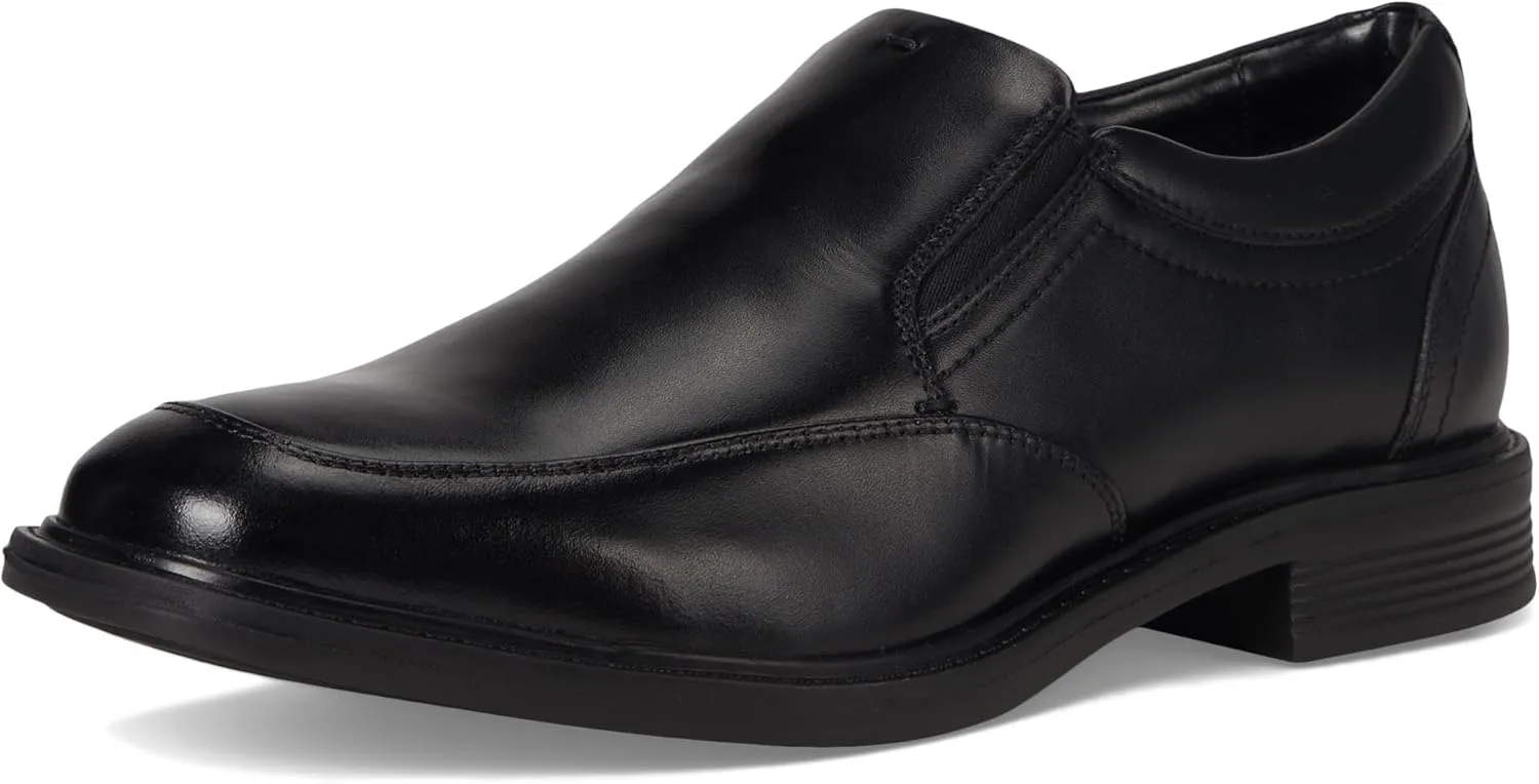 Nunn Bush Men's Stark Moccasin Toe Slip-on Leather Dress Casual Business Formal Loafer