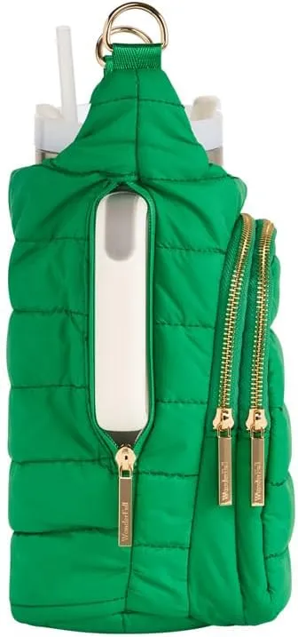 Original HydroBag Handle Collection | Large Crossbody Water Bottle Holder with Strap & Zipper Slot for Handle